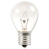 GE Incandescent S11 Appliance Light Bulb, 40 W, Clear (GEL35156) Each