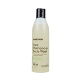McKesson Pure Shampoo and Body Wash 8 oz. Flip Top Bottle Unscented (1081635_EA) 1/EA