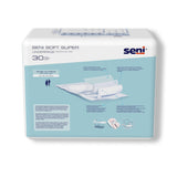 Seni® Soft Super Disposable Underpad 23 X 35 Inch Cellulose Pulp Moderate Absorbency (1163821_PK) 30/PK