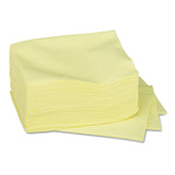 Brawny® Professional Dusting Cloths Quarterfold, 17 x 24, Unscented, Yellow, 50/Pack, 4 Packs/Carton (GPC29616) Box of 200