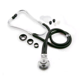 McKesson Sprague Stethoscope Black 2-Tube 16 Inch Tube Double Sided Chestpiece (761428_EA) 1/EA
