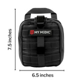 My Medic™ MYFAK Standard First Aid Kit Black Nylon Bag (1207715_EA) 1/EA