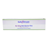 Safe N Simple™ No-Sting Skin Barrier Wipe 60% / 20% Strength Purified Water / Polyvinylpyrrolidone / Glycerin / Propylene Glycol Individual Packet Sterile (773689_EA) 1/EA