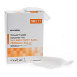 McKesson Elastic Net Retainer Dressing Tubular Elastic 47 Inch X 25 Yard (119.4 cm X 22.9 m) Size 11 White 2X-Large Chest / Back / Perineum / Axilla NonSterile (1113355_CS) 10/CS