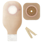 New Image™ Ileostomy / Colostomy Pouch Two-Piece System 12 Inch Length Flat, Trim to Fit 2-1/4 Inch Stoma Drainable (532941_BX) 5/BX