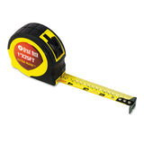 Great Neck® ExtraMark Power Tape, 1" x 25 ft, Steel, Yellow/Black (GNS95005) Each