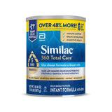 Similac® 360 Total Care® Infant Formula Unflavored 30.8 oz. Can Powder Iron (1230116_EA) 1/EA
