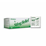 Safetec® Sting and Bite Relief Ethyl Alcohol / Lidocaine Towelette Individual Packet (996218_BX) 150/BX