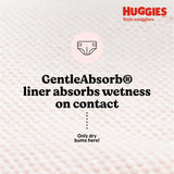 Huggies® Little Snugglers Unisex Baby Diaper Micro Preemie Disposable Heavy Absorbency (1088444_PK) 30/PK