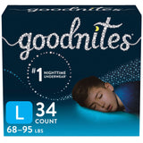 GoodNites® Male Youth Absorbent Underwear Pull On with Tear Away Seams Large Disposable Heavy Absorbency (1184205_CS) 34/CS