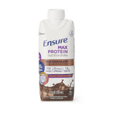 Ensure® Max Protein Nutrition Shake Oral Supplement Milk Chocolate Flavor Liquid 11 oz. Reclosable Carton (1102612_PK) 4/PK