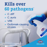 Clorox Healthcare® Bleach Germicidal Surface Disinfectant Cleaner Trigger Spray Liquid 32 oz. Bottle Fruity Floral Bleach Scent NonSterile (909774_CS) 6/CS