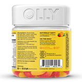OLLY® Kids Multi Gummy Worms Dietary Supplement Vitamin A / B6 / B12 / C / D / E / Zinc 150 mcg - 0.5 mg - 1.2 mcg - 15 mg - 10 mcg - 3.75 mg - 0.75 mg Strength Gummy 70 per Bottle Sour Fruity Punch Flavor (1249517_BT) 1/BT