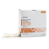 McKesson Spandagrip™ Elastic Tubular Support Bandage 3-1/2 Inch X 11 Yard Large Ankle / Medium Knee Pull On Natural NonSterile Size E Standard Compression (1112849_BX) 1/BX