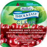 Thick & Easy® Thickened Beverage 4 oz. Portion Cup Cranberry Juice Cocktail Flavor Liquid IDDSI Level 2 Mildly Thick (732813_CS) 24/CS