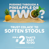 Colace® Stool Softener Capsule 60 per Bottle 100 mg Strength Docusate Sodium (277028_EA) 1/EA