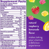 Church and Dwight Prenatal Vitamin Supplement Gummy 90 per Bottle Assorted Fruit Flavor (1125217_BT) 1/BT