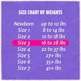 Cuties® Complete Care Unisex Baby Diaper Size 3 Disposable Heavy Absorbency (1206481_PK) 25/PK