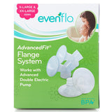 Evenflo AdvancedFit™ Flange System For Evenflo Advanced Double Electric Breast Pump (1041162_CS) 12/CS