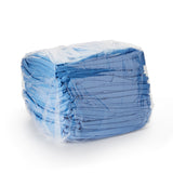 O&M Halyard Inc Lab Jacket Blue X-Large Hip Length 3-Layer SMS Disposable (130627_CS) 24/CS