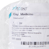 McKesson Argent™ Medicine Cup 2 oz. Silver Stainless Steel Reusable NonSterile (970121_EA) 1/EA