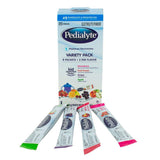 Pedialyte® Powder Packs Oral Electrolyte Solution Fruit Punch / Grape / Apple / Strawberry Flavor 0.3 oz. Electrolyte (843442_PK) 1/PK
