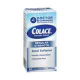Colace® Stool Softener Capsule 60 per Bottle 100 mg Strength Docusate Sodium (277028_EA) 1/EA