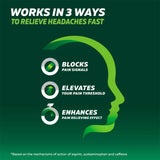 Excedrin® Extra Strength Pain Relief 250 mg - 250 mg - 65 mg Strength Acetaminophen / Aspirin / Caffeine Capsule 100 per Bottle (1261057_BT) 1/BT