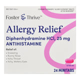 Foster & Thrive™ Allergy Relief 25 mg Strength Minitab 24 per Box (1235079_BX) 24/BX