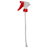 Impact® General Purpose Trigger Sprayer 1.4 mil, 10 Inch Tube, Red/White, 250/Case (IMP4906) Each