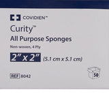 Curity™ Nonwoven Sponge 2 X 2 Inch 4-Ply Sterile 2 per Pack (529380_PK) 1/PK