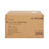 McKesson Nose Clip Foam, Disposable, Blue Plastic For Spirometer (1088134_BG) 25/BG
