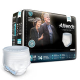Attends® Premier Unisex Adult Absorbent Underwear Pull On with Tear Away Seams X-Large Disposable Heavy Absorbency (1128078_BG) 14/BG