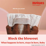 Huggies® Little Snugglers Unisex Baby Diaper Micro Preemie Disposable Heavy Absorbency (1088444_PK) 30/PK