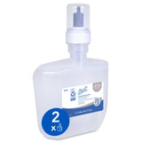 Scott® Essential Alcohol-Free Hand Sanitizer 1,200 mL BZK (Benzalkonium Chloride) Foaming Dispenser Refill Bottle (1043627_CS) 2/CS