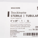 McKesson Surgical Stockinette Tubular 6 X 48 Inch Sterile (460832_CS) 18/CS