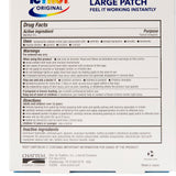 Icy Hot® Topical Pain Relief 5% Strength Menthol Patch 5 per Box (489911_PK) 1/PK