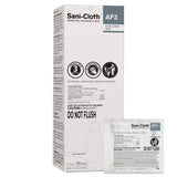 Sani-Cloth® AF3 Surface Disinfectant Cleaner Premoistened Germicidal Manual Pull Wipe 50 Count Individual Packet Mild Scent NonSterile (815082_BX) 50/BX
