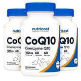 nutricost® Dietary Supplement COQ10 100 mg Strength Capsule 60 Per Bottle (1270247_BT) 1/BT