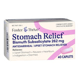 Foster & Thrive™ Anti-Diarrheal 262 mg Strength Caplet 40 per Bottle (1235108_BT) 1/BT