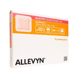 Allevyn Gentle Border Lite Thin Foam Dressing 4 X 4 Inch With Border Film Backing Silicone Gel Adhesive Square Sterile (767992_EA) 1/EA