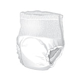McKesson Unisex Adult Absorbent Underwear Pull On with Tear Away Seams Large Disposable Heavy Absorbency (1123839_CS) 56/CS