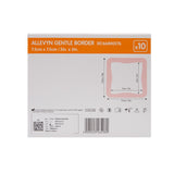 Allevyn Gentle Border Foam Dressing 3 X 3 Inch With Border Film Backing Silicone Gel Adhesive Square Sterile (665772_BX) 10/BX