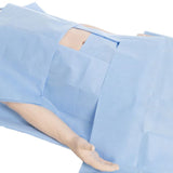 Halyard General Purpose Drape Utility Drape with Tape 25 W X 15 L Inch Sterile (141195_CS) 100/CS