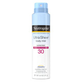 Neutrogena®Ultra Sheer® Body Mist Sunscreen SPF 30 Liquid 5 oz. Can (1193261_EA) 1/EA
