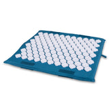 Kanjo Acupressure Foot Mat Sapphire / White Cotton-Linen Fabric / Memory Foam / Plastic 14 X 16 Inch (1236437_EA) 1/EA