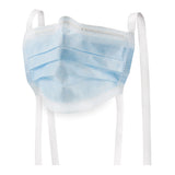 McKesson Surgical Mask ASTM Level 1 Tie Closure One Size Fits Most (206484_EA) 1/EA