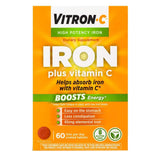Vitron-C® Multivitamin Supplement Ascorbic Acid / Iron 125 mg - 65 mg Strength Tablet 60 per Bottle (699765_BT) 1/BT