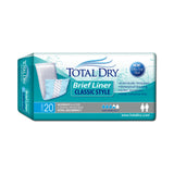 TotalDry™ Bladder Control Pad 4 X 13 Inch Moderate Absorbency Polymer Core Medium (1158085_CS) 180/CS