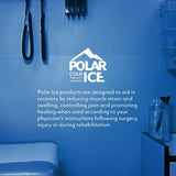 Polar Ice® Cold Pack with Wrap Knee Standard 13 X 16 Inch Nylon / Polyester / Water Reusable (1106916_EA) 1/EA